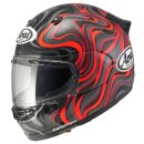 Arai Quantic Swirl Integralhelm rot grau schwarz
