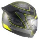 Arai Quantic Giu Integralhelm neongelb grau schwarz