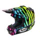 Arai MX-V Evo Van Beveren Crosshelm grün blau rosa gelb