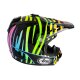 Arai MX-V Evo Van Beveren Crosshelm grün blau rosa gelb