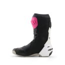 Alpinestars Supertech R Stiefel schwarz pink weiß gelb