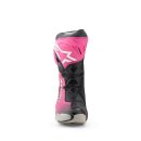 Alpinestars Supertech R Stiefel schwarz pink weiß gelb