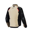 Alpinestars Andes Pro DS XF Motorrad-Jacke Walnuss Aluminium