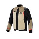 Alpinestars Andes Pro DS XF Motorrad-Jacke Walnuss Aluminium