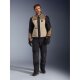 Alpinestars Andes Pro DS XF Motorrad-Jacke Walnuss Aluminium