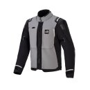 Alpinestars Andes Pro DS XF Motorrad-Jacke grau schwarz
