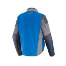 Alpinestars Maxdura DS Motorrad-Jacke Laminat blau grau