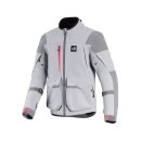 Alpinestars Maxdura DS Motorrad-Jacke Laminat Mid grau