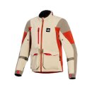 Alpinestars Maxdura DS Motorrad-Jacke Laminat Walnut braun