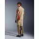 Alpinestars Maxdura DS Motorrad-Jacke Laminat Walnut braun