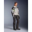 Alpinestars Stella Andes V4 Damen Motorradjacke grau schwarz neongelb