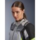 Alpinestars Stella Andes V4 Damen Motorradjacke grau schwarz neongelb