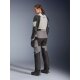 Alpinestars Stella Andes V4 Damen Motorradjacke grau schwarz neongelb