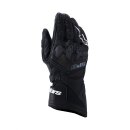 Alpinestars SP-9 Motorrad-Handschuh schwarz weiß