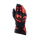 Alpinestars SP-9 Motorrad-Handschuh schwarz neonrot