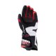 Alpinestars SP-9 Motorrad-Handschuh schwarz weiß rot