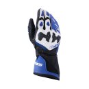Alpinestars SP-9 Motorrad-Handschuh blau Navy weiß