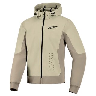 Alpinestars Radium Tech Motorrad-Hoodie Mastic Aluminium