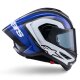 Alpinestars Supertech R10 Arius Carbon-Helm schwarz weiß blau