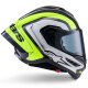 Alpinestars Supertech R10 Arius Carbon-Helm schwarz silber neongelb