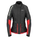 Spidi Ridemaster Lady Damen Motorrad-Jacke rot schwarz