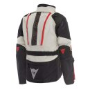 Dainese Gullfoss D-Dry Motorrad-Jacke beige schwarz rot