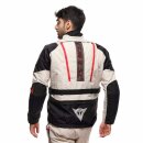 Dainese Gullfoss D-Dry Motorrad-Jacke beige schwarz rot