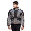 Dainese Gullfoss D-Dry Motorrad-Jacke grau schwarz blau