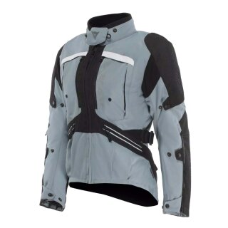 Dainese Gullfoss Damen Motorradjacke hellblau grau schwarz