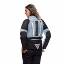 Dainese Gullfoss Damen Motorradjacke hellblau grau schwarz