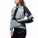 Dainese Gullfoss Damen Motorradjacke hellblau grau schwarz