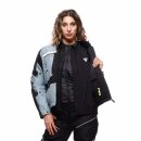Dainese Gullfoss Damen Motorradjacke hellblau grau schwarz