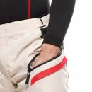 Dainese Gullfoss D-Dry Motorrad-Hose beige Sand rot