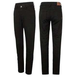 Rokker Pearl Black Motorrad Jeans schwarz