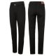 Rokker Pearl Black Motorrad Jeans schwarz