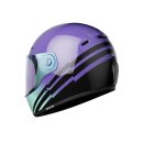 John Doe Motorrad Integralhelm Spectral lila grün