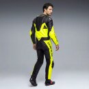 Dainese Demon Sprint Perf Lederkombi 1Pc neongelb schwarz