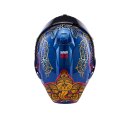 Alpinestars Supertech R10 Marthainator Le Carbon-Helm blau gold
