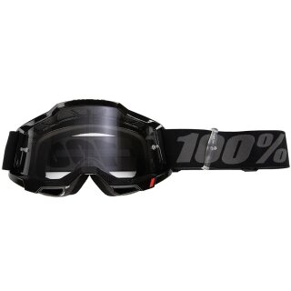 100% Accuri 2 OTG Brillenträger Crossbrille schwarz schwarz klar