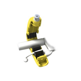 Grip-Lock GELB Sicherheitssystem für Motorräder, Roller und Quads