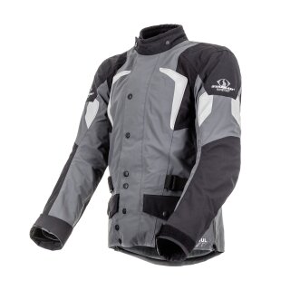 Stadler Sport EVO Jacke Gore-Tex grau schwarz silber-refl. 58
