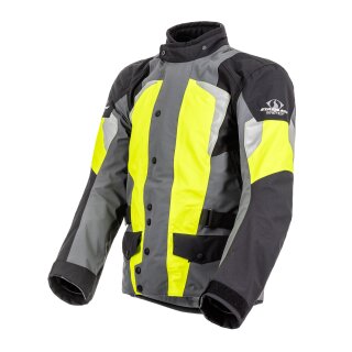 Stadler Sport EVO Jacke Gore-Tex grau neongelb schwarz 54