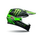 Bell MX-9 Crosshelm Monster Pro Circuit Replica Camo Green