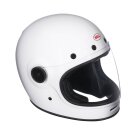 Bell Bullitt klassischer Motorradhelm weiss
