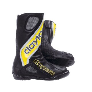 Daytona Evo Sports Stiefel schwarz-gelb