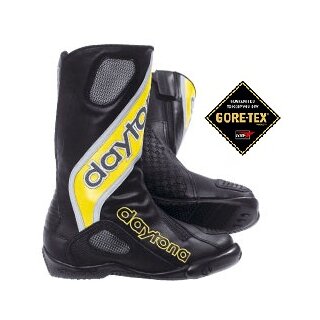 Daytona Evo Sports Gore-Tex Stiefel schwarz-gelb