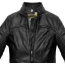 Spidi Rock Lady Motorrad Damen Lederjacke Vintage Custom schwarz