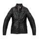 Spidi Rock Lady Motorrad Damen Lederjacke Vintage Custom schwarz