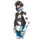 Helite GP-Air 2.0 Racing Airbag Weste schwarz weiss