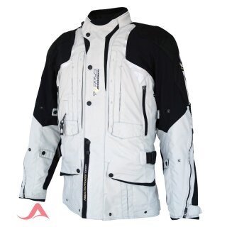 Helite Touring Airbag Textiljacke grau-schwarz